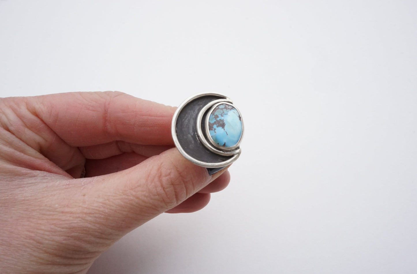 Crescent Moon Ring (size 5.5)
