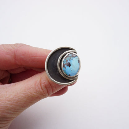 Crescent Moon Ring (size 5.5)