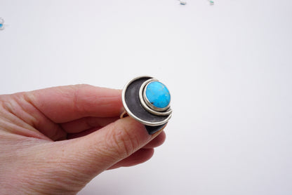 Crescent Moon Ring (size 8.5)