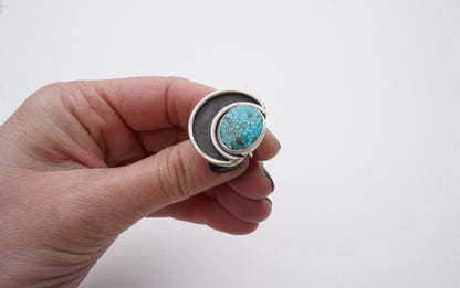 Crescent Moon Ring (size 6)