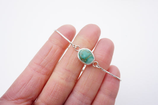 Box Chain Adjustable Bracelet (Royston)