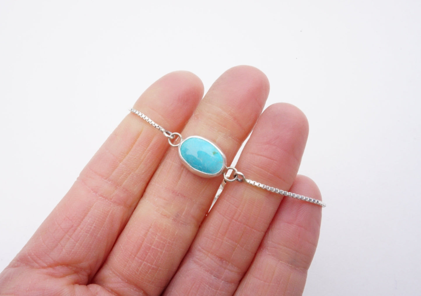 Box Chain Adjustable Bracelet (Royston)