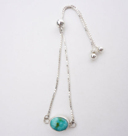 Box Chain Adjustable Bracelet (Sonoran Gold)