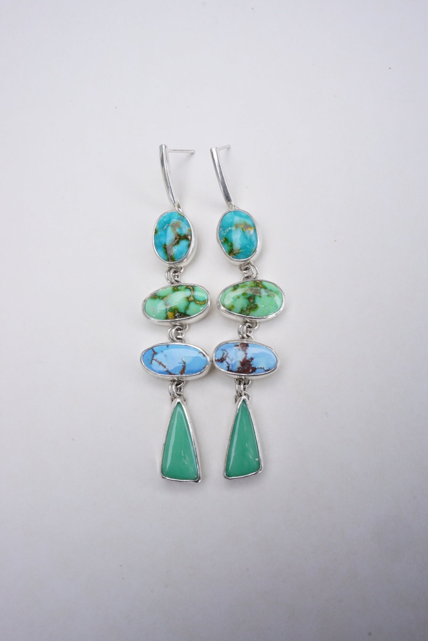 Cascade Statement Earring (Multi Stone)