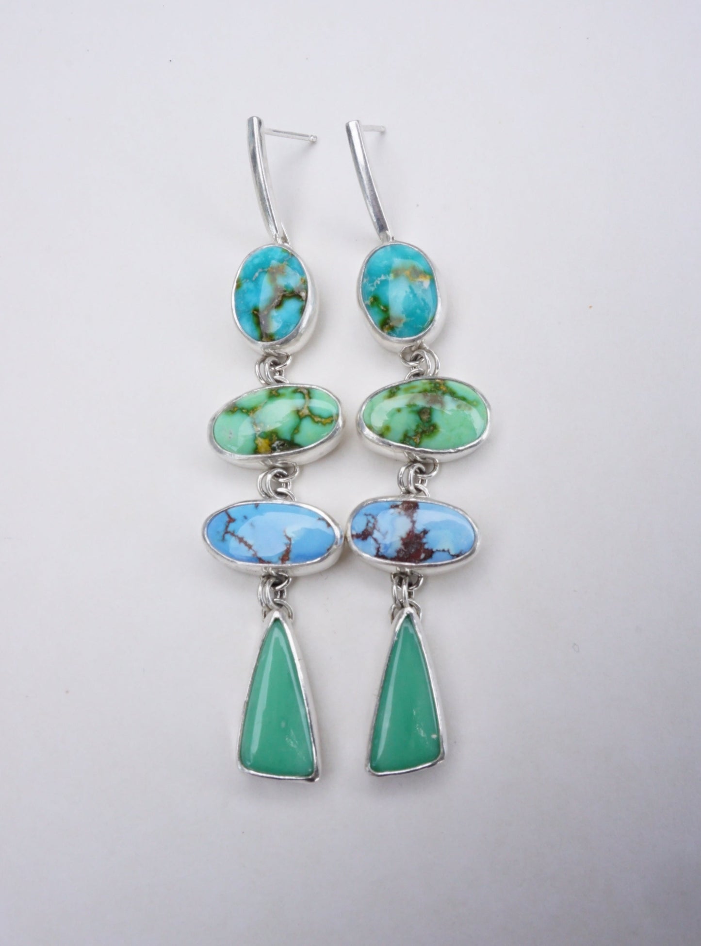 Cascade Statement Earring (Multi Stone)