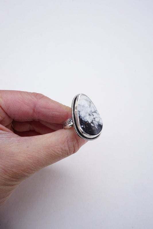 White Buffalo Ring (8.75)