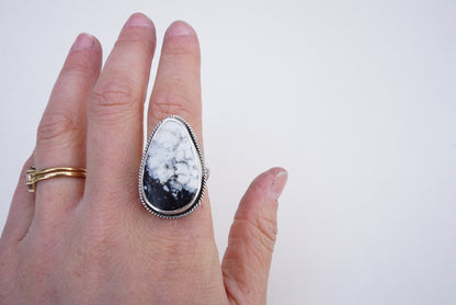 White Buffalo Ring (8.75)