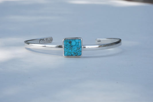 Stamped Cuff Bracelet (Kingman)