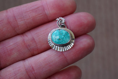 Turquoise Pendant - Morning Star