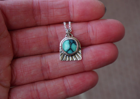 Turquoise Pendant - Dry Creek