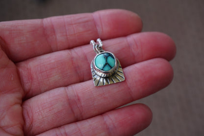 Turquoise Pendant - Dry Creek