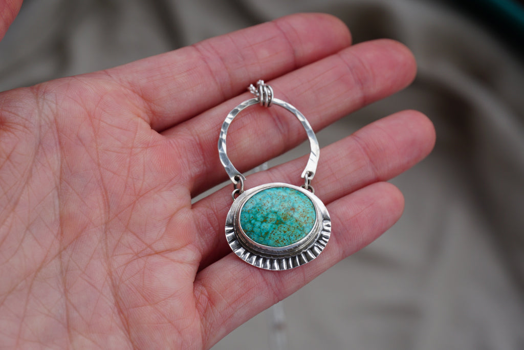 Riverbend Necklace #1 (Turquoise Mountain)