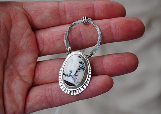 Riverbend Necklace #3 (White Buffalo)