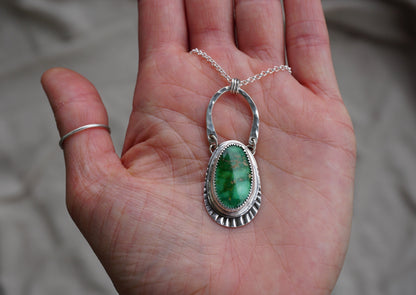 Riverbend Necklace #2 (Emerald Valley)