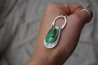 Riverbend Necklace #2 (Emerald Valley)