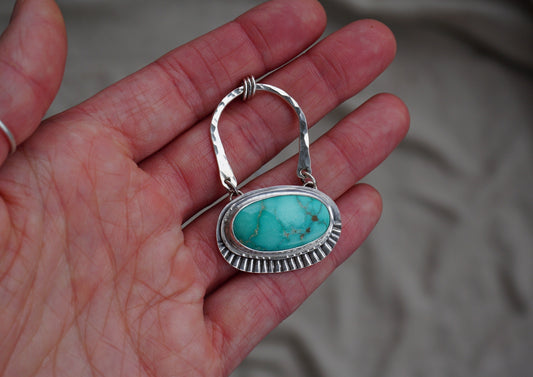 Riverbend Necklace #4 (Emerald Valley)