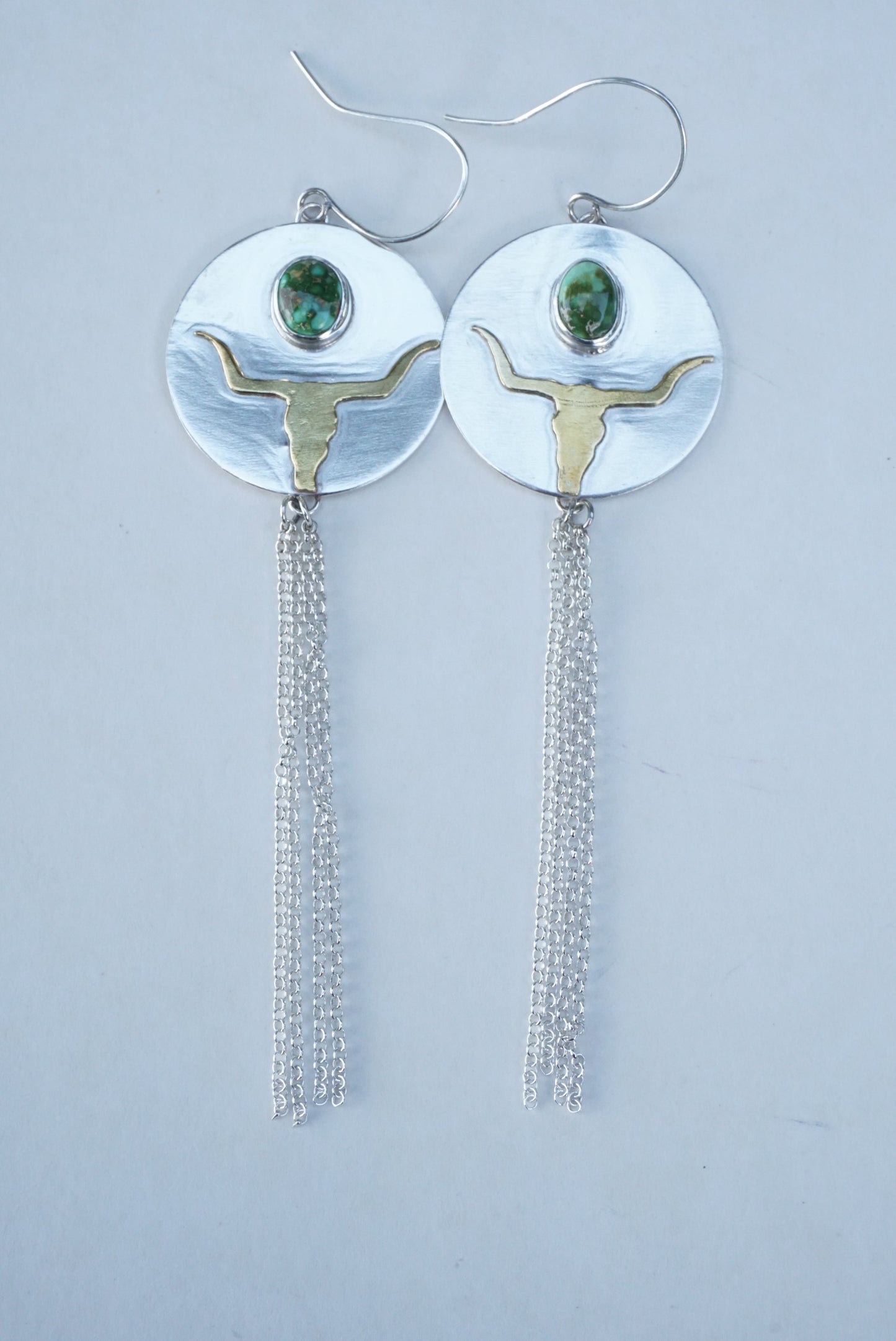 Longhorn Earrings (Sonoran Gold)