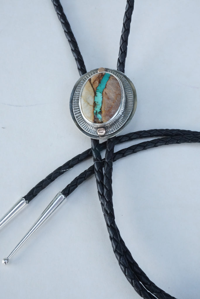 Sundial Bolo Tie (Royston Ribbon)