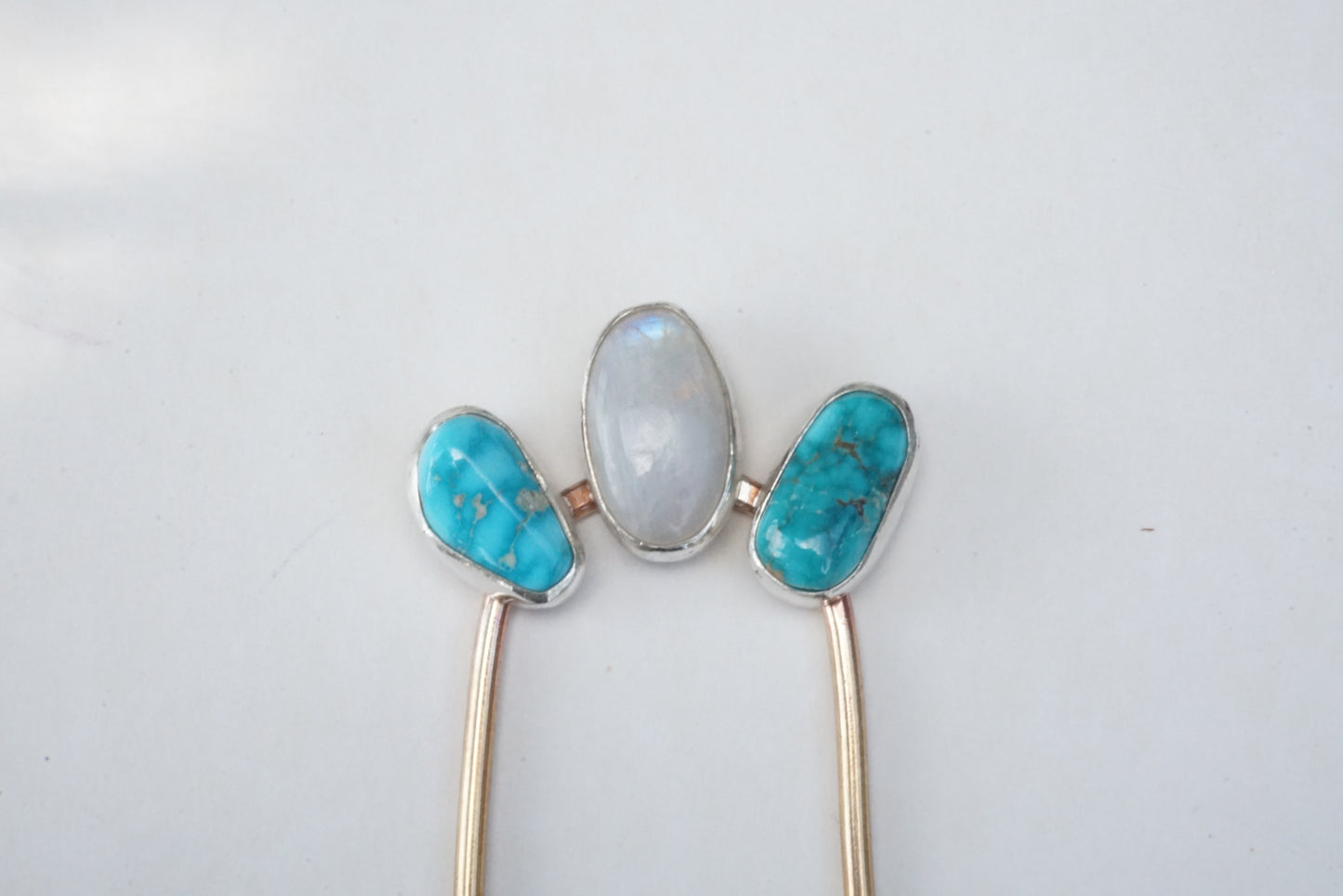 Hair Fork (Blue Moon/Moonstone)