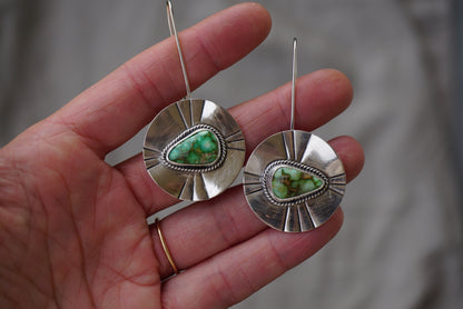 Medallion Drop Earring (Sonoran Gold)