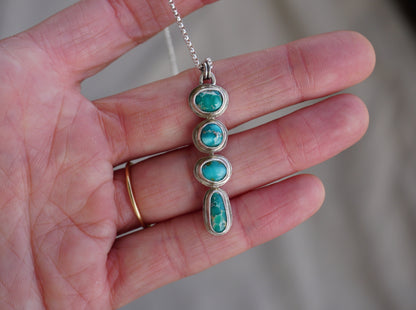 Sonoran Mountain Turquoise Bar Necklace