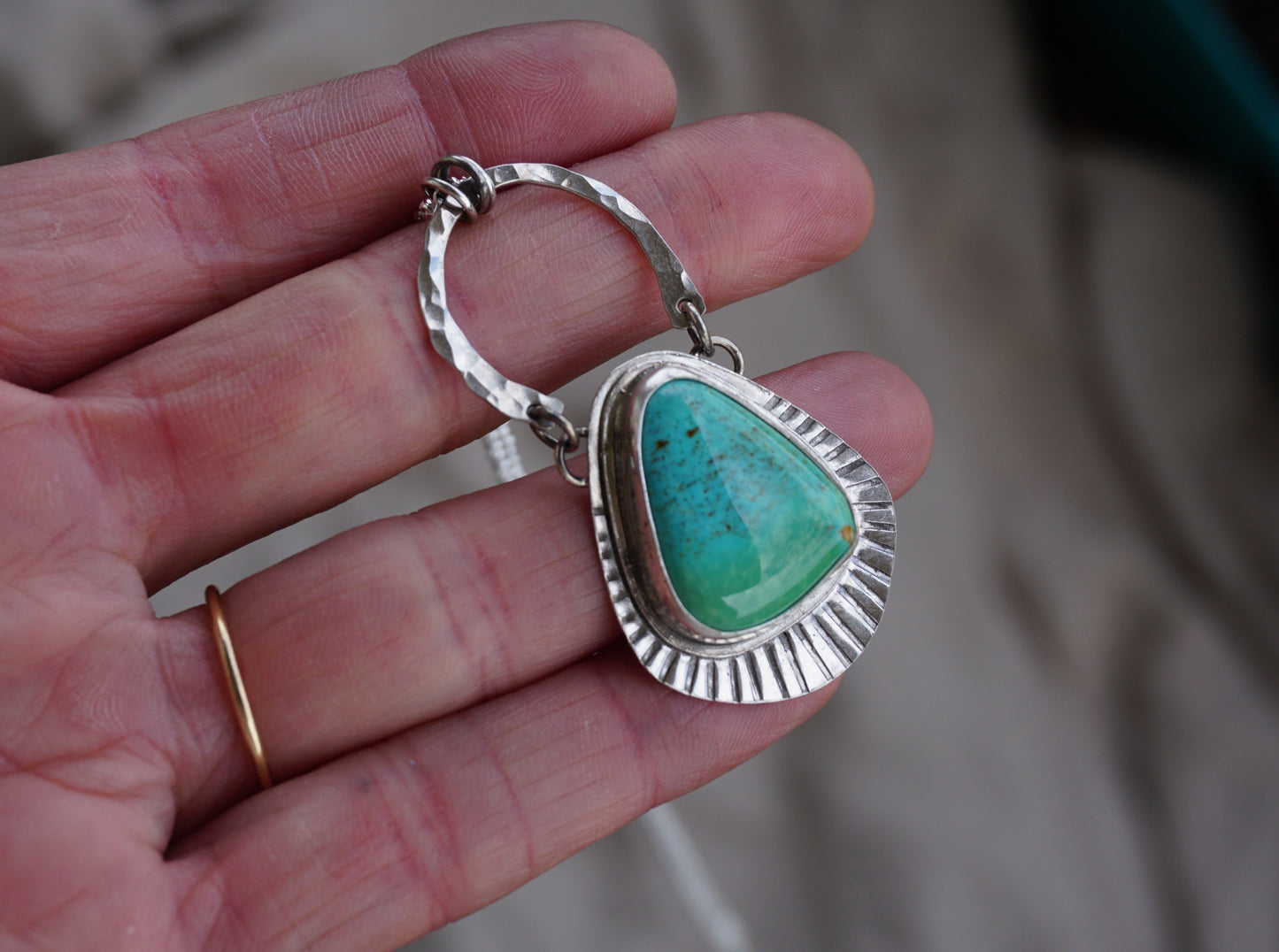 Riverbend Necklace (Stabilized Royston)
