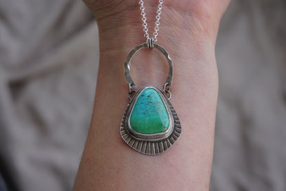 Riverbend Necklace (Stabilized Royston)