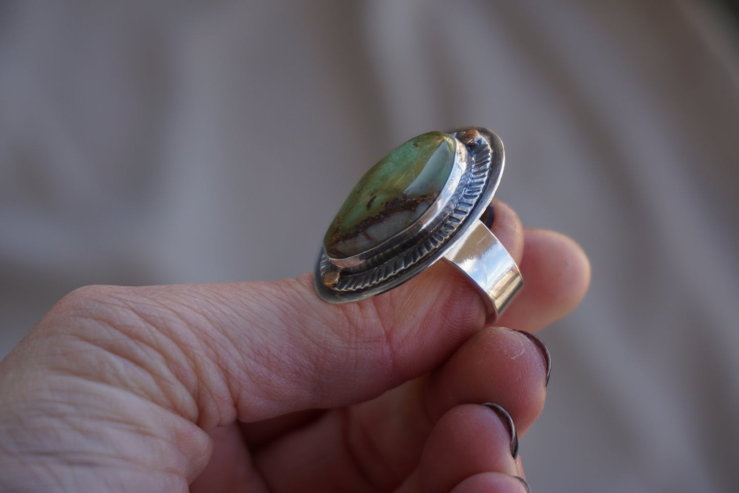 Sundial Ring (size 6.5)