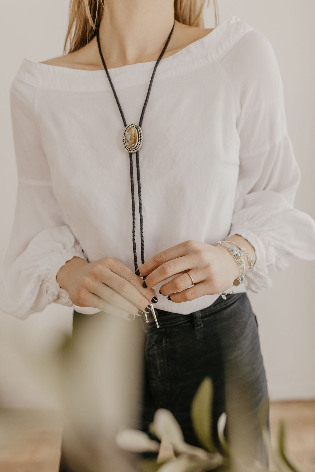 Royston Ribbon Bolo Tie