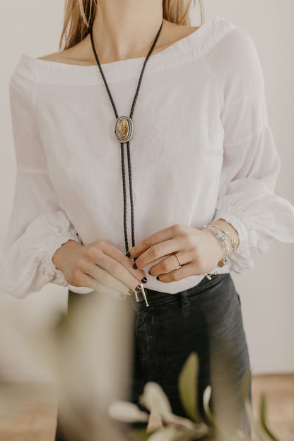 Royston Ribbon Bolo Tie