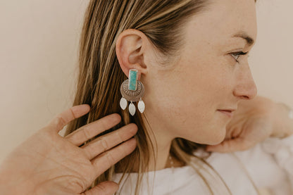 Wanderer Stud Earrings (Turquoise Mountain)