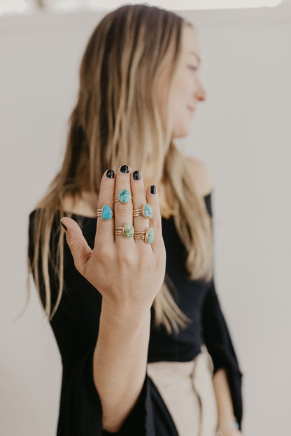 Gold Filled Stacker Ring (Size 8)