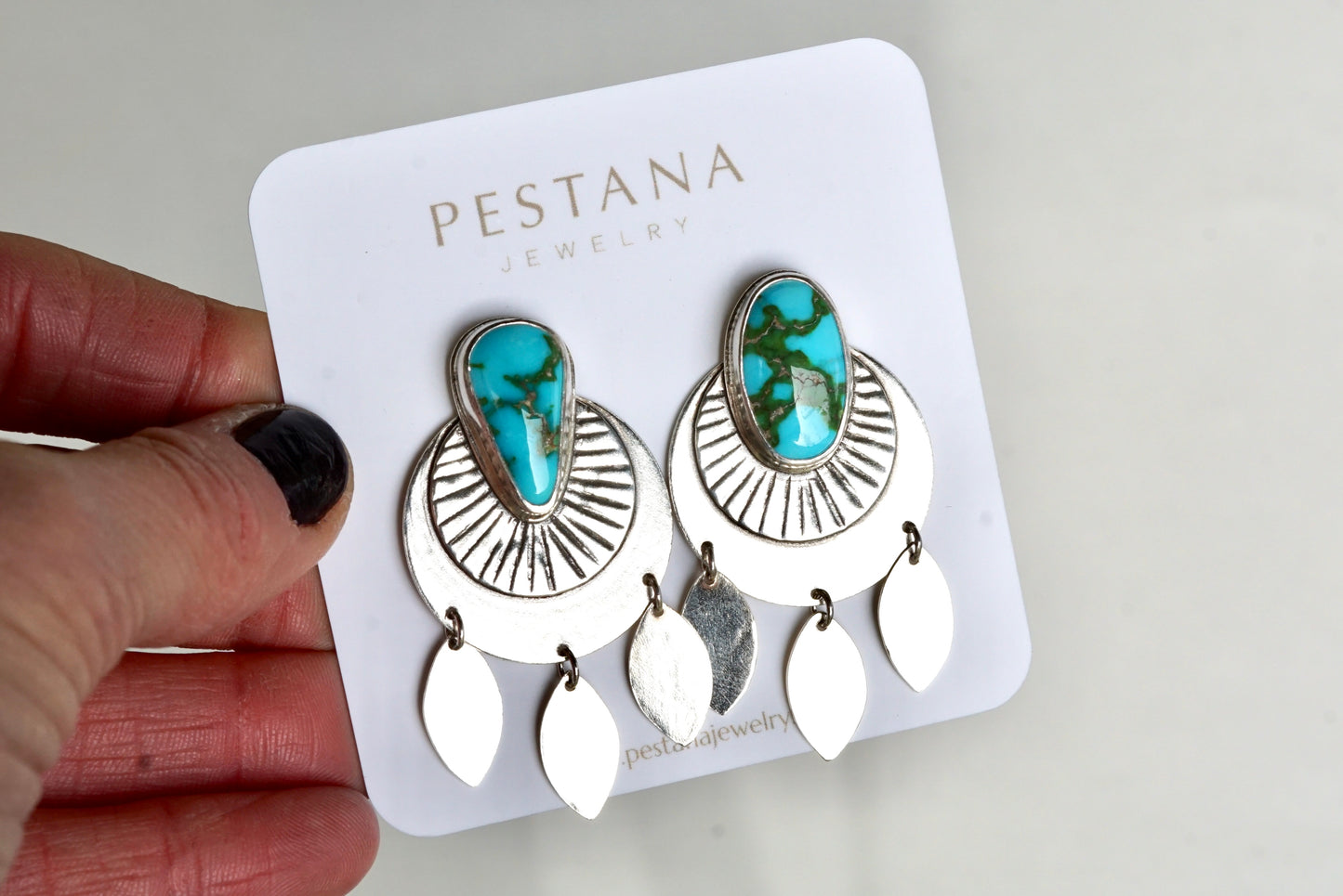 Wanderer Stud Earrings (Turquoise Mountain)