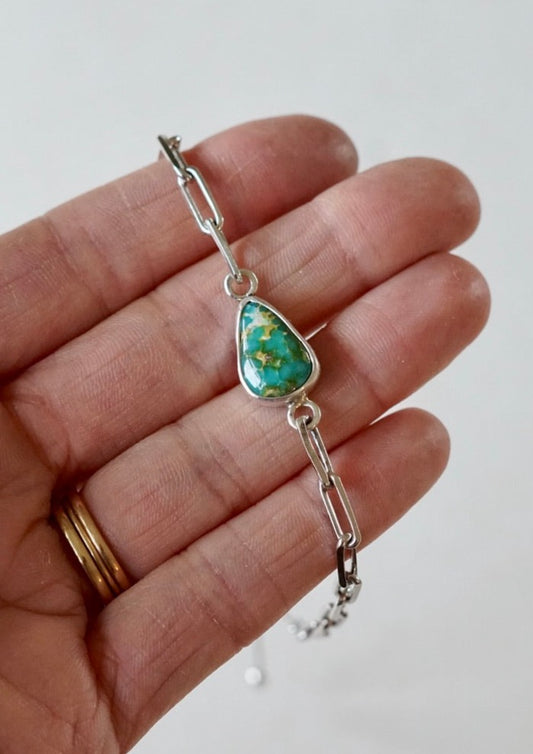 Cable Chain Adjustable Bracelet (Sonoran Gold)