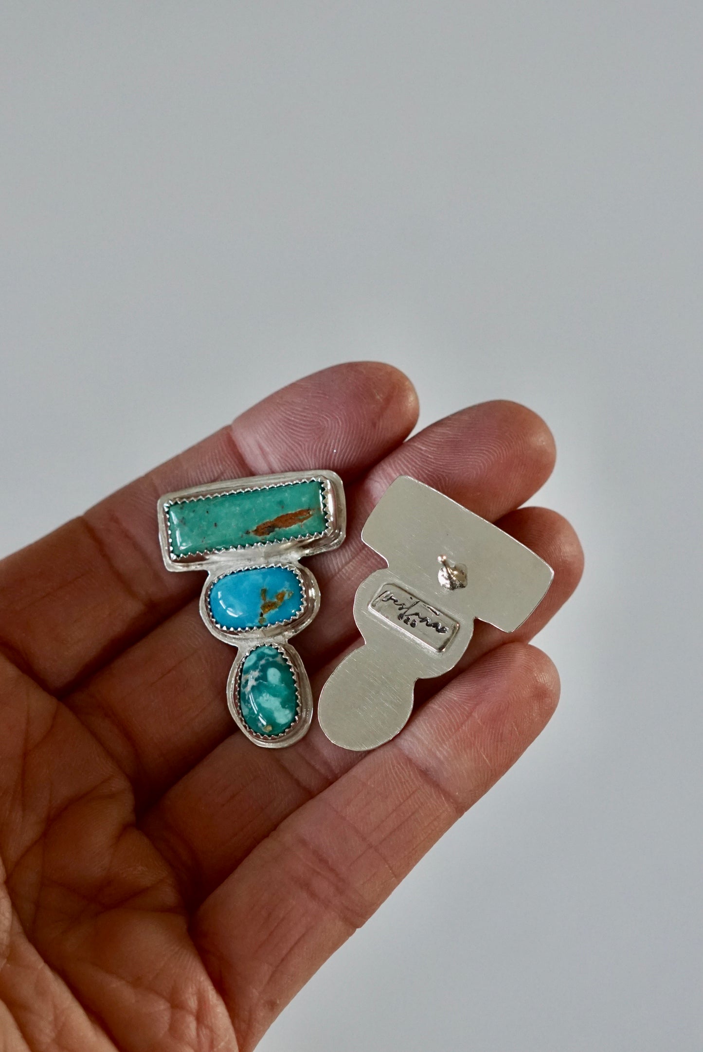 Totem Stud Earring