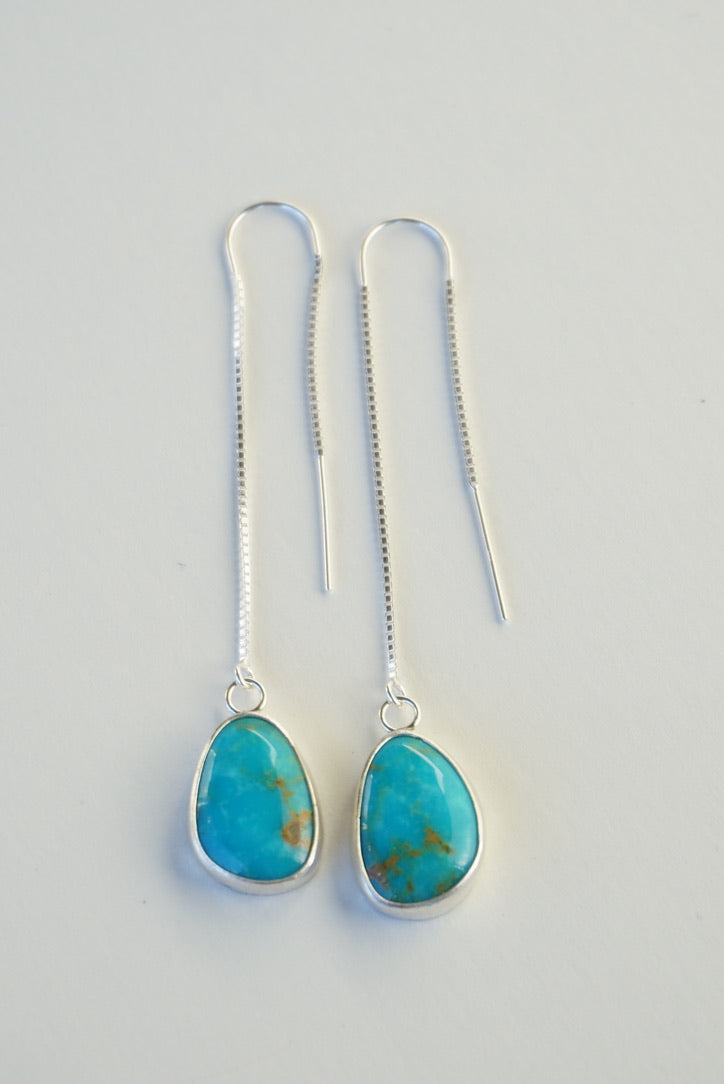 Turquoise Threader Earring (Royston)