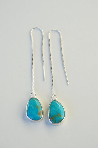 Turquoise Threader Earring (Royston)