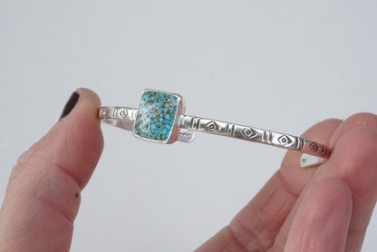 Stamped Cuff Bracelet (Kingman)