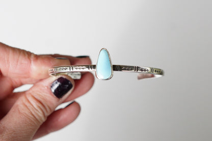 Stamped Cuff Bracelet (Golden Hill)
