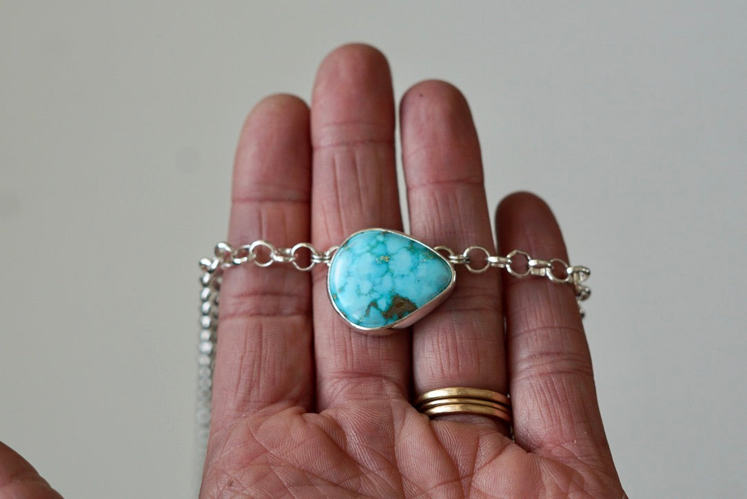 Turquoise Choker Necklace (Turquoise Mountain)