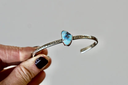 Stamped Cuff Bracelet (Golden Hill)
