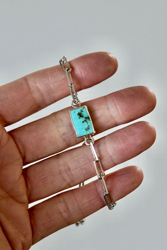 Cable Chain Adjustable Bracelet (Kingman)