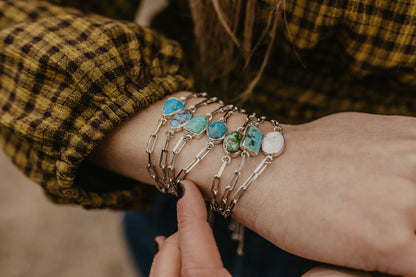Cable Chain Adjustable Bracelet (Kingman)