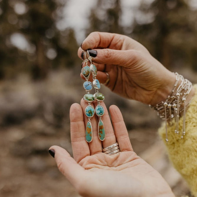 Cascade Statement Earring