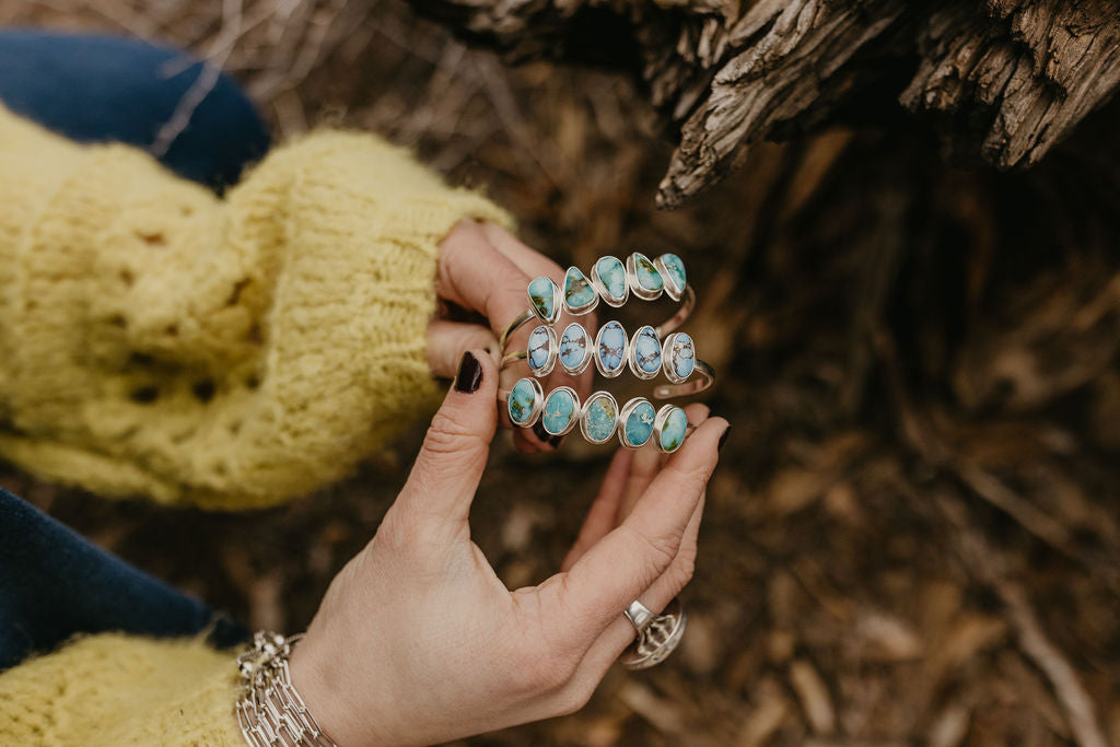 Palisade Cuff Bracelet (White Water)