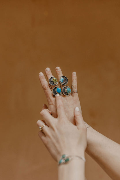 Crescent Moon Ring (size 5.5)