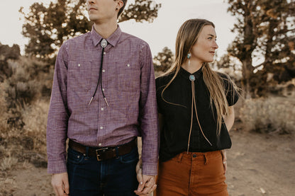 Sundial Bolo Tie (Sonoran Gold)