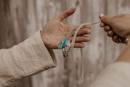 Lariat Necklace (White Buffalo)
