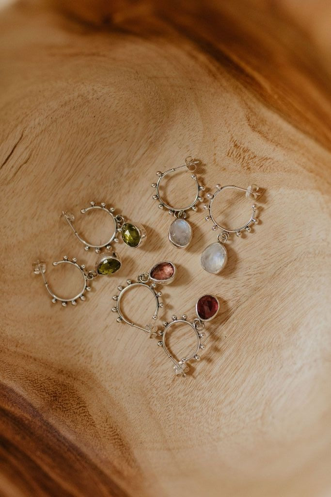 Moonstone Jewelry Set