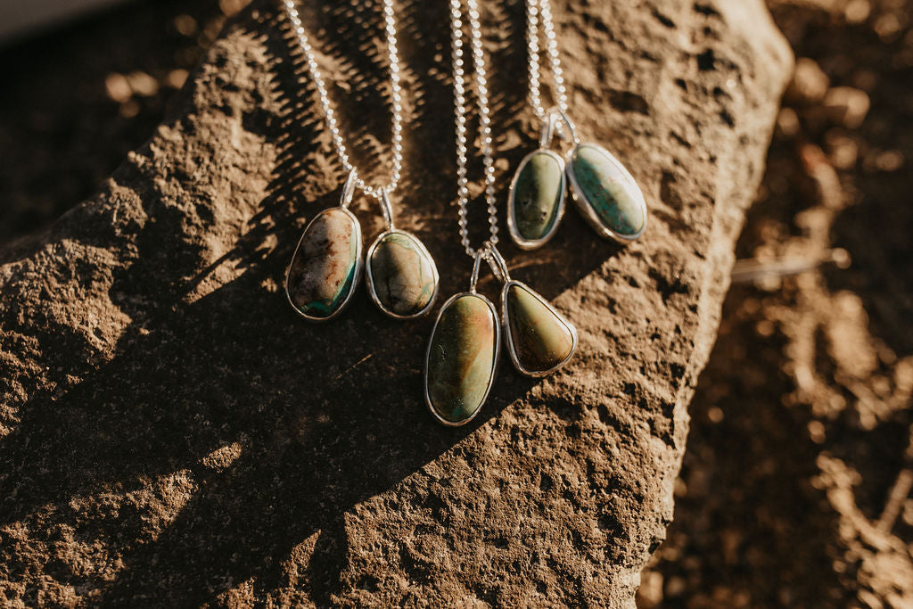 Turquoise Wrap Necklace (Kingman)